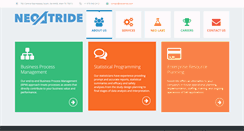 Desktop Screenshot of neostride.com