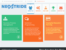 Tablet Screenshot of neostride.com